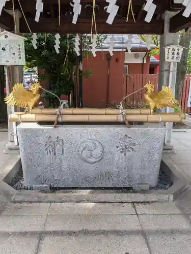 富岡八幡宮の手水舎