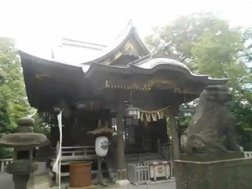白旗神社の本殿・本堂
