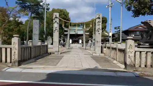 三津厳島神社の景色