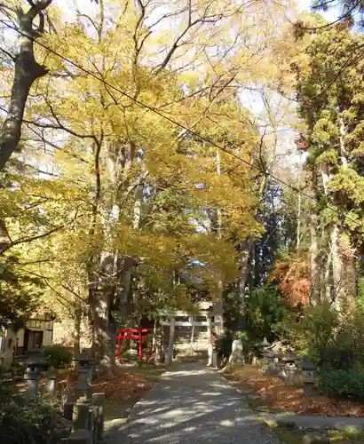 一箕山八幡神社の景色