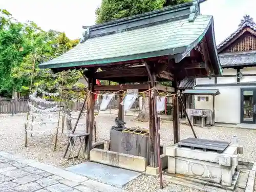 伊賀八幡宮の手水舎