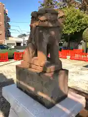 高靇神社の狛犬