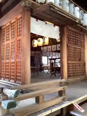 素盞男神社の本殿・本堂