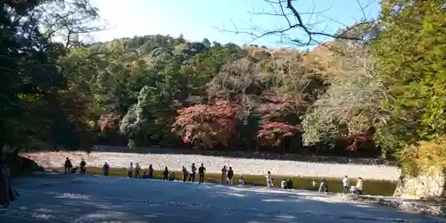 伊勢神宮内宮（皇大神宮）の景色