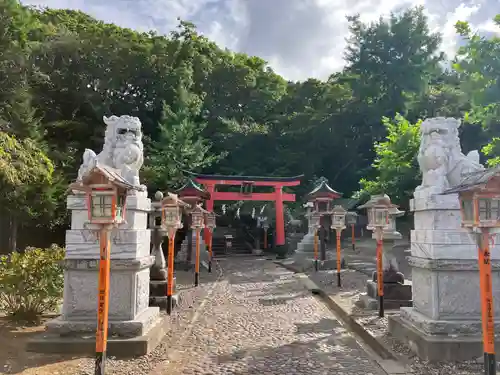 高山稲荷神社の鳥居