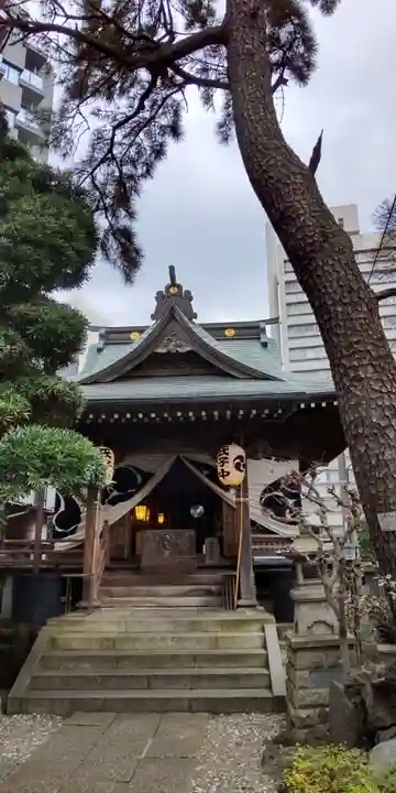 廣尾稲荷神社の本殿・本堂