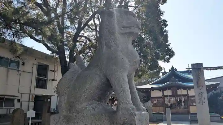 恵美須神社の狛犬
