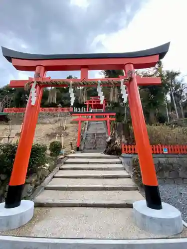 建勲神社の鳥居