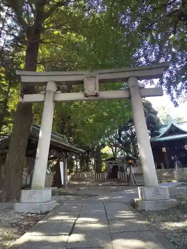八幡神社の鳥居