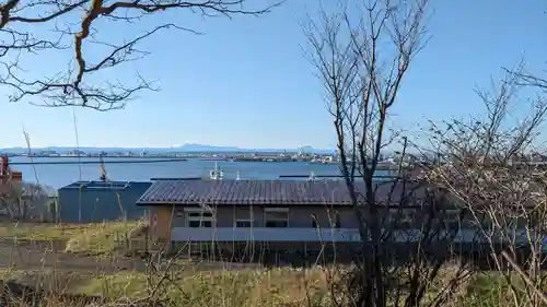 釧路一之宮 厳島神社の景色