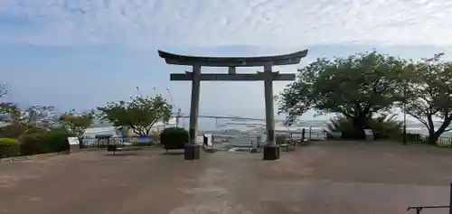 鹿島御児神社の鳥居