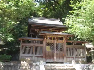 北花山 六所神社の山門・神門