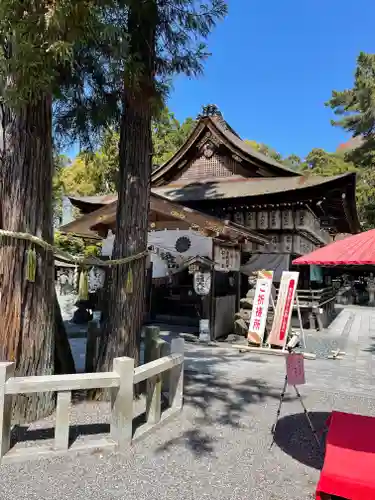 建部大社の本殿・本堂