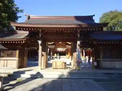 亀ケ池八幡宮の山門・神門