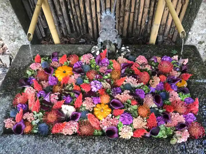 日吉大社の手水舎