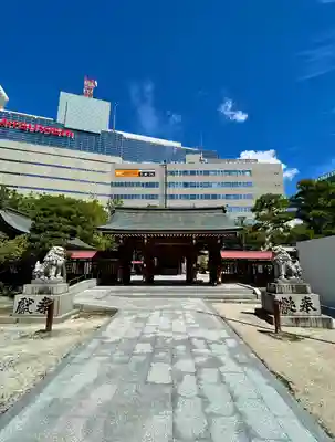 警固神社の山門・神門