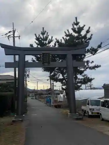 多坐弥志理都比古神社の鳥居