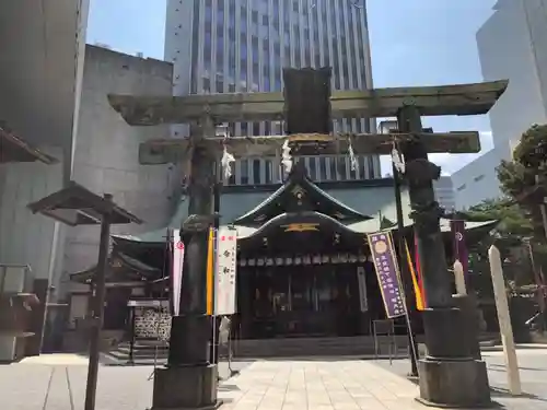 虎ノ門金刀比羅宮の鳥居