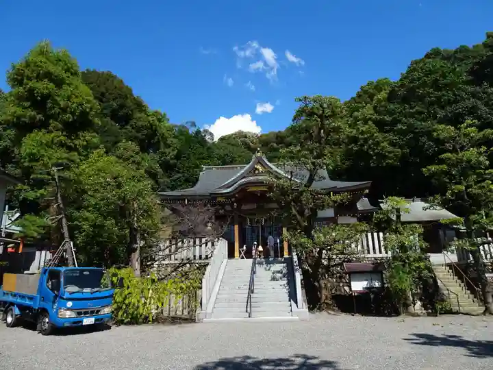 狭山神社の本殿・本堂