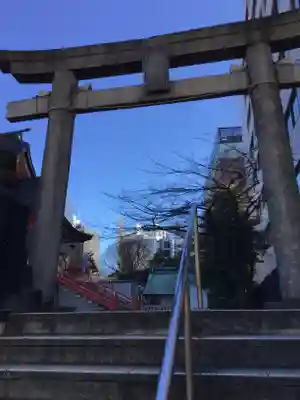 花園神社の鳥居