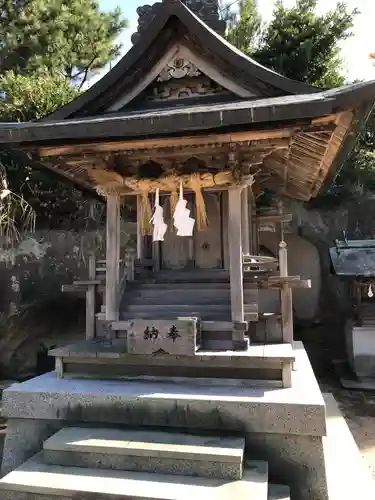 月形神社の本殿