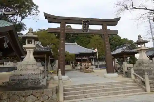 河上神社の鳥居