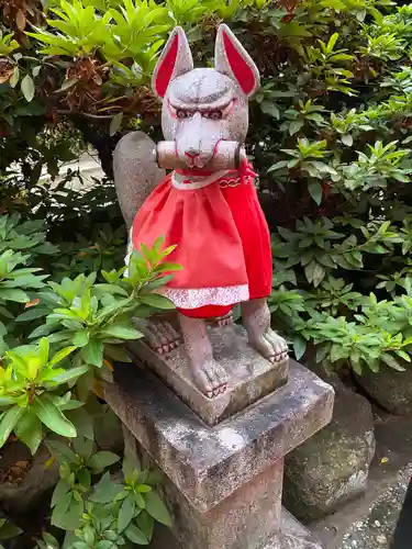 富士浅間神社の狛犬