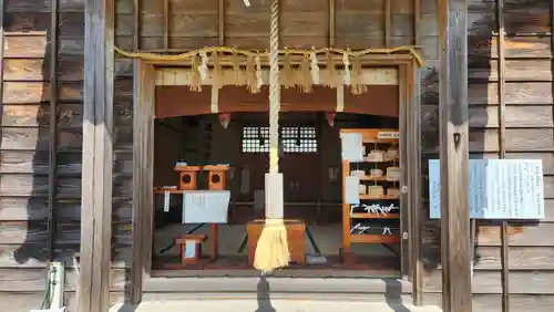 上道神社の本殿