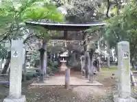 國王神社の鳥居