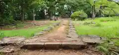 益岡八幡宮の庭園