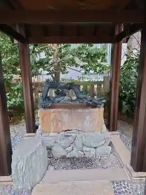  六本木天祖神社の手水舎