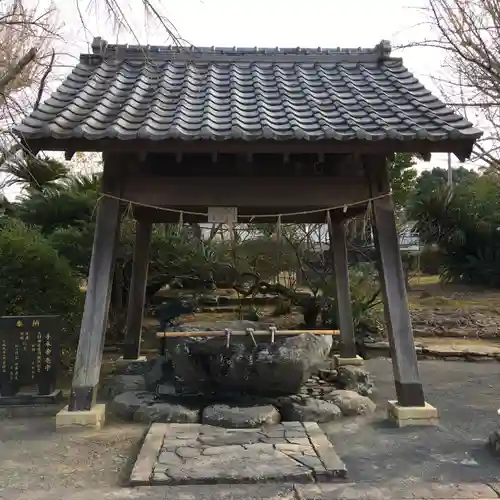 大村神社の手水