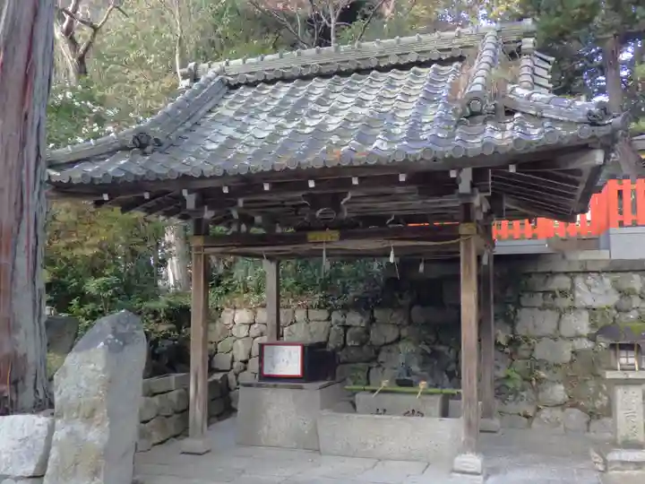 鷺森神社の手水舎