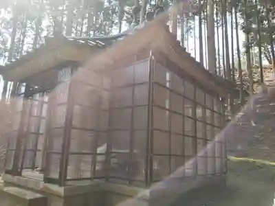 上原神明社の本殿・本堂