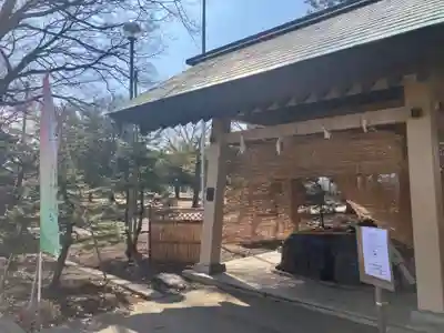 厚別神社の手水舎