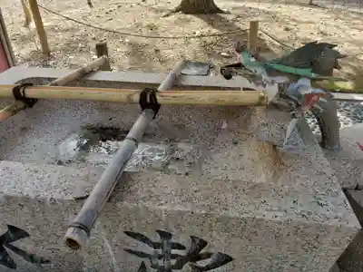 平野八幡神社の手水舎