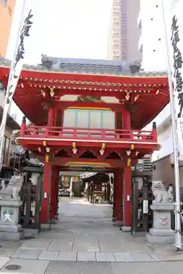 袋町お聖天　福生院の山門・神門