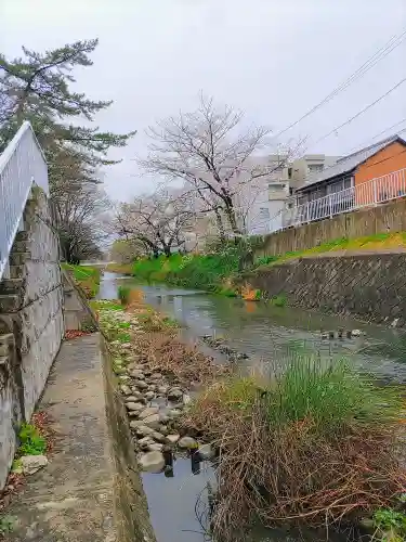 辻地蔵堂（黒川樋門）の周辺