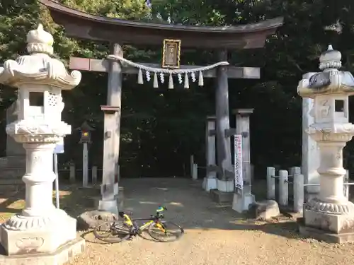 下総国三山　二宮神社の鳥居