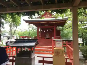 旗上弁財天社の本殿・本堂