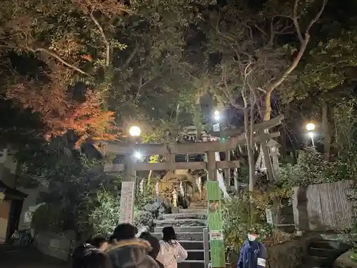 多摩川浅間神社の鳥居