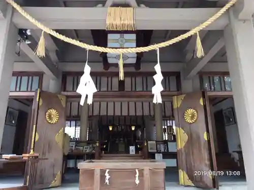 高津宮の本殿・本堂