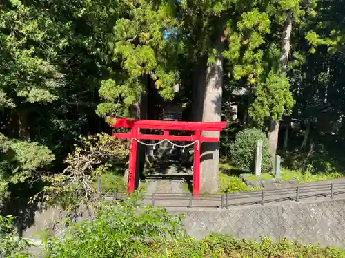 須山浅間神社の鳥居