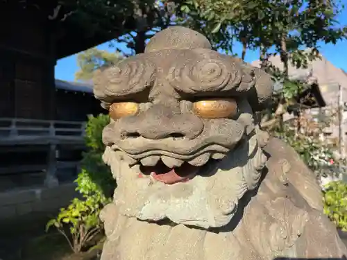 白山神社の狛犬