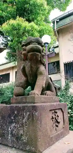 寒川神社の狛犬