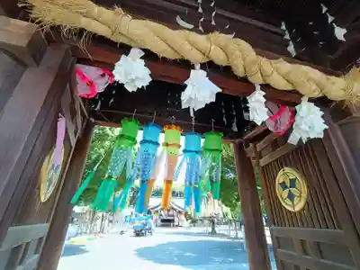 真清田神社の山門・神門