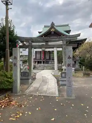妙善寺の鳥居