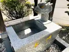 山田大王神社の手水