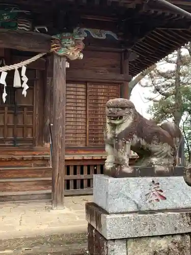 人丸神社（小中町）の狛犬