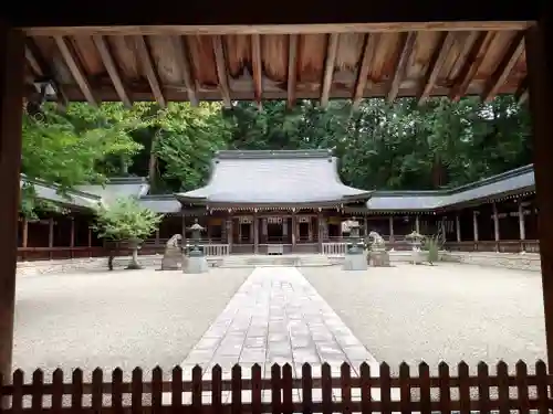 飛騨一宮水無神社の本殿